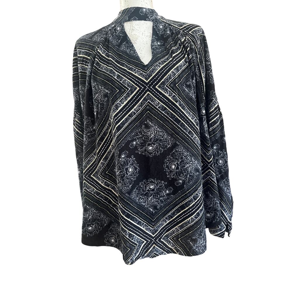 Free People Walking On A Dream Oversized Tunic Top-Sexy Sz M - Picture 5 of 7